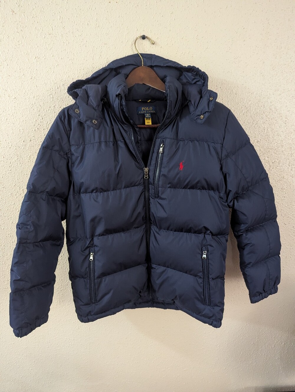 Women's Polo by Ralph Lauren The Gorham Down Hooded Jacket Size Small